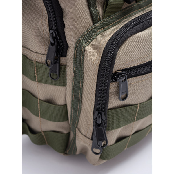 Тактична сумка-рюкзак через плече Sling Pack Світлий Хакі - якість та доступні ціни з Elitefor.com.ua